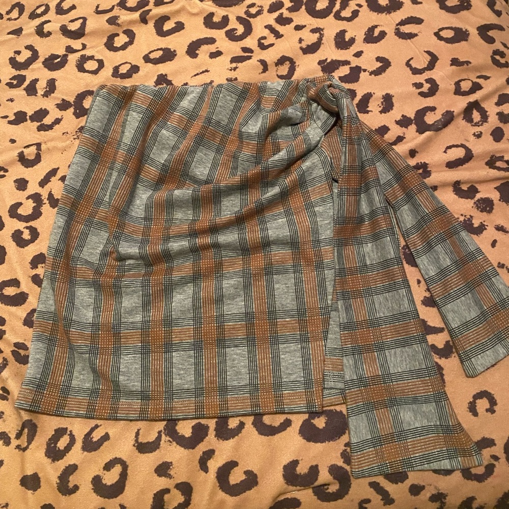 Flattering Plaid Mini Skirt